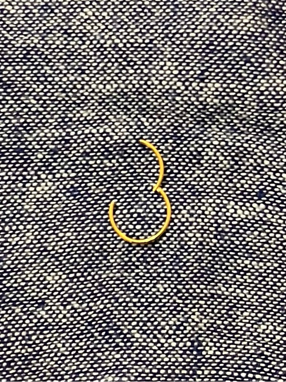 10 mm clicker nose ring